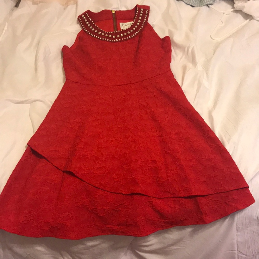 Blush by US Angels Red Dress Girls’ Size 12 NWT